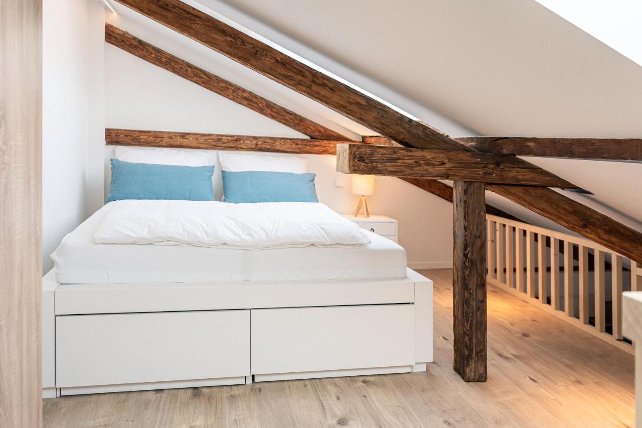 Crest - Riverside Lofts Mit Parken I Balkon I Kueche I Regendusche พัสเซา ภายนอก รูปภาพ
