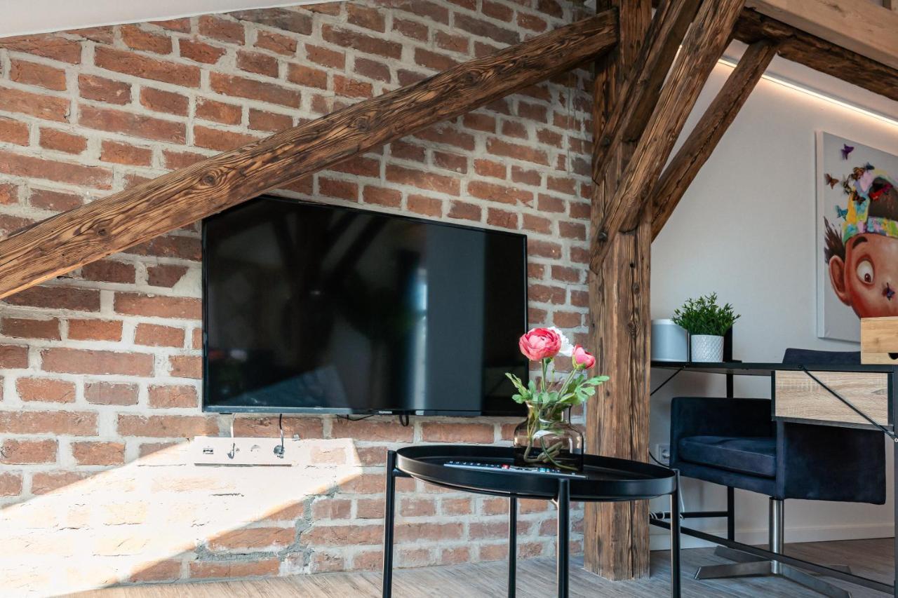 Crest - Riverside Lofts Mit Parken I Balkon I Kueche I Regendusche พัสเซา ภายนอก รูปภาพ