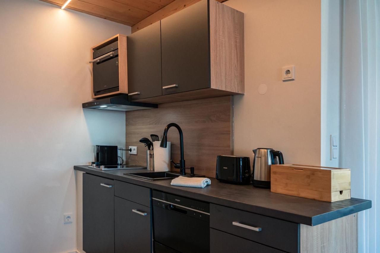Crest - Riverside Lofts Mit Parken I Balkon I Kueche I Regendusche พัสเซา ภายนอก รูปภาพ